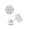 14K 0.32Ct Diamond Earring