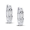 14K 0.15Ct Diamond Earring