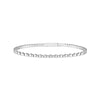 1/3tcw Alternating Diamond and Round Link Flex Bracelet