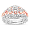 14K  1.01Ct  Diamond  Bridal  Ring
