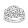 14K WG 2.00CT  Diamond Bridal Ring