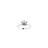 14K White 7.4 mm Round Solitaire Engagement Ring Mounting