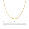 Diamond Graduated Tennis Necklace (5-1/4tcw)