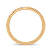 14K 0.10Ct Diamond Band
