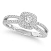 14K  0.35Ct Diamond Ring