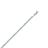 Sterling Silver 2.2mm Singapore Chain