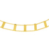 Railroad Pattern Adjustable Choker