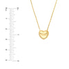 Puffy Large Heart Necklace