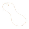 1.1mm D/C Brill Cable Chain with Slider Bead