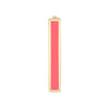 Neon Pink Enamel Baby Hoop Earrings