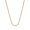 1.05mm D/C Rope Chain with Lobster Lock