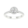 14K 1.00Ct Certified Lab Grown Diamond Ring ( Igi Certified )