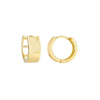 Open Ladder Back Hoop Earrings
