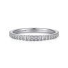 14K White Gold Diamond Matching Wedding Band