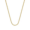 2mm Light Rope Chain with Lobster Lock
