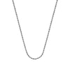 2mm Light Rope Chain with Lobster Lock