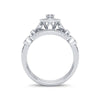 14K 0.33Ct Diamond Bridal Ring