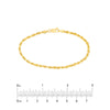 3mm D/C Rope Chain with Lobster Lock