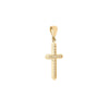 CZ Cross Pendant Framed