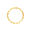 Hexagonal Bead Band Ring