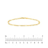3.9mm Figaro Chain with Lobster Lock