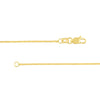 0.85mm D/C Square Wheat Chain with Lobster Lock
