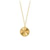 Cross Medallion Necklace with Diamond