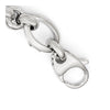 14K White Gold Polished Bracelet