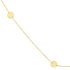 Disc Stations Adjustable Necklace