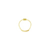 Mini Bar Ring on Chain with Sizing Bar