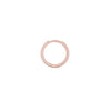 12.35 X 2MM Square Wire Hoop Earrings