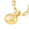 Diamond Disc Pendant