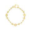 Diamond Bead Station Bracelet