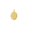 Framed Oval Blessed Mary Medal