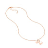 15mm Cursive Initial Pendant Necklace