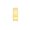High Polished Round Hoop Earrings