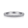 14K White Gold Diamond Matching Wedding Band