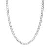 Sterling Silver 7.05 Cuban Curb Chain with Lobster Lock
