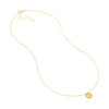 So You Cutout Paw Mini Disc Adj Necklace