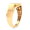 10K 0.13Ct Diamond Mens Ring