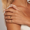 Small ID Bar Wire Ring
