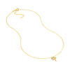 Diamond Palm Tree Necklace