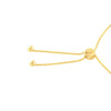 Engravable Initial ID Bar Bolo Bracelet