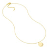 Diamond Stars Medallion Necklace
