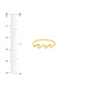 Triple Wave Ring