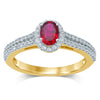 14K 0.33Ct Diamond Ring