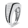 10K 0.25Ct Diamond Mens Ring