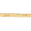 Slip-On Twisted Rope Tube Bangle