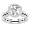 14K 3.00Ct Certified Lab Grown Bridal Ring