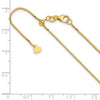 10K Adjustable .9mm Box Chain